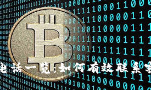 比特派人工客服电话一览：如何有效联系客户服务获取帮助